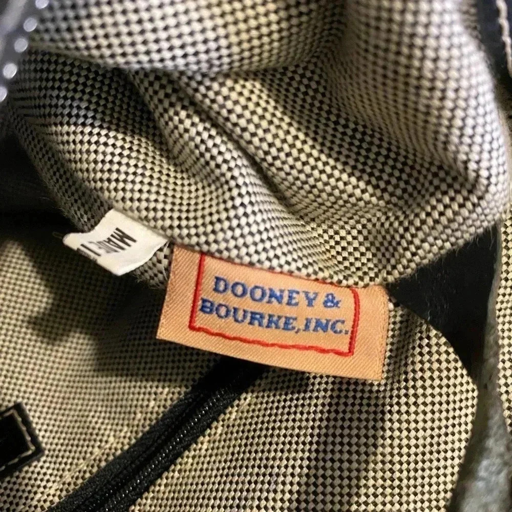 Dooney & Bourke DB signature print canvas bag - image 12